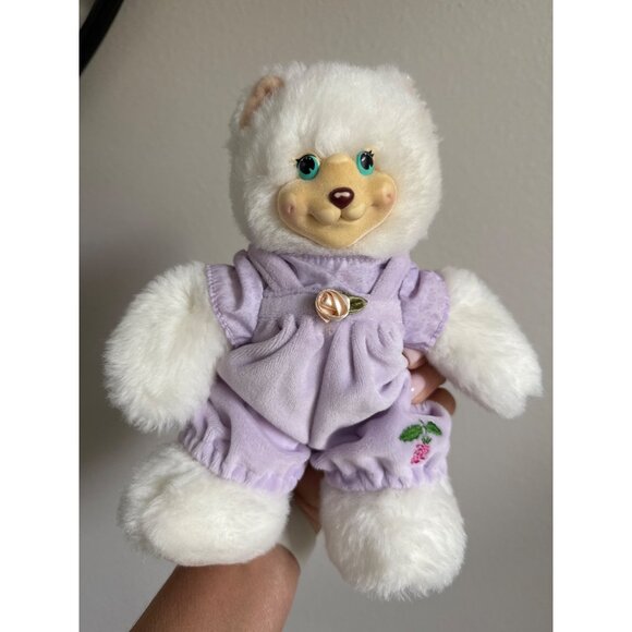 Vintage 90’s Fisher-Price Briarberry  Bear Berry Beth 9" - Picture 1 of 4